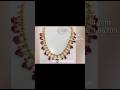 Light weight #gold kempu necklace with weight and price#gold #wedding #shopping #jewellery#shorts