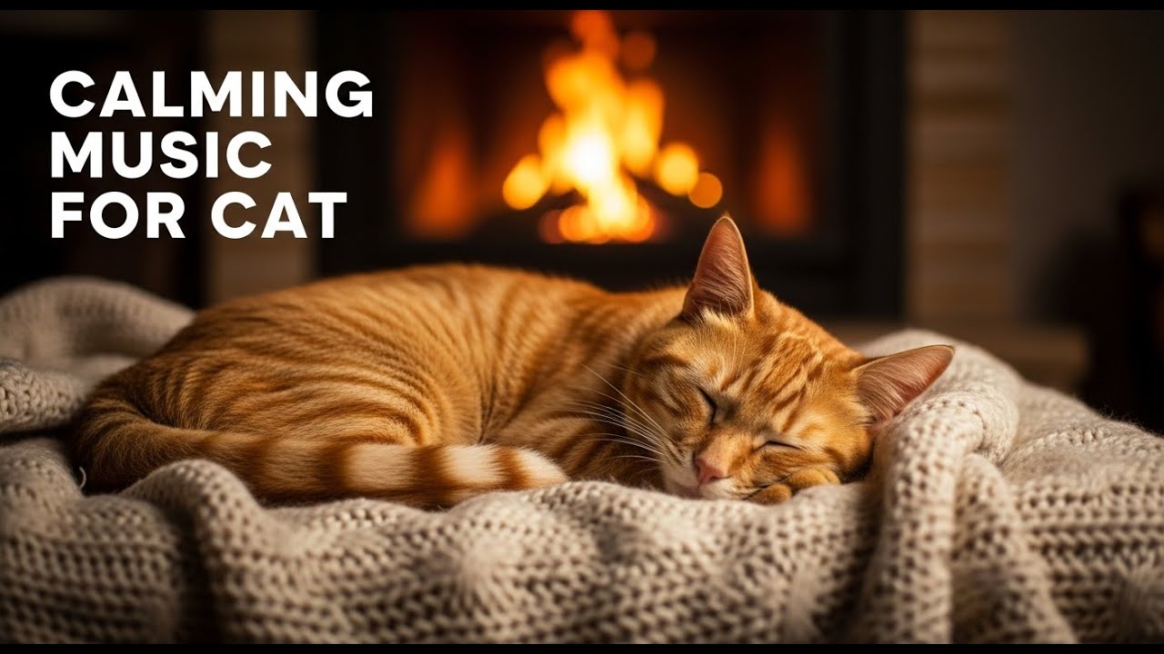 12 Hours of Calming Music for Anxious Cats 😴 Soothing Sounds for Deep Sleep & Relaxation Therapy