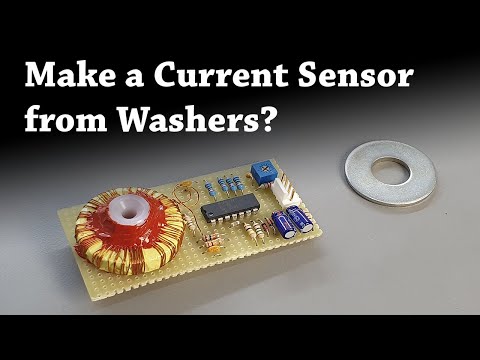 Making a Current Transformer from Washers