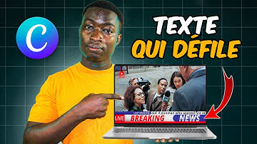Commnet faire défiler du texte sur Canva | Texte déroulante sur Canva | Canva Vidéo
