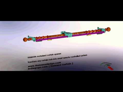 hamana-remote-control-curtain-rod-only-$99.00-@-indiegogo-campaign