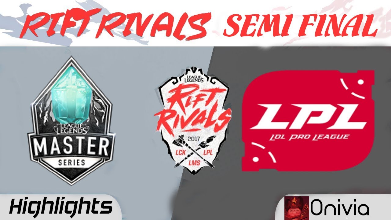 LMS vs LPL Highlights Game 2 Rift Rivals LCK LPL LMS 2017 Semi Finals OMG vs FW by Onivia