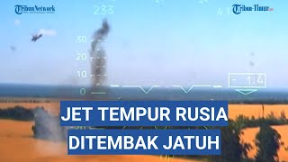 Au Ukraina Tembak Jatuh Jet Tempur Sukhoi Su-35 Rusia