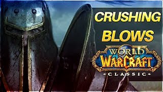 How Crushing Blows work in Classic WoW | Tanking Guide