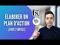 4 étapes pour créer un plan d'action (+2 outils)