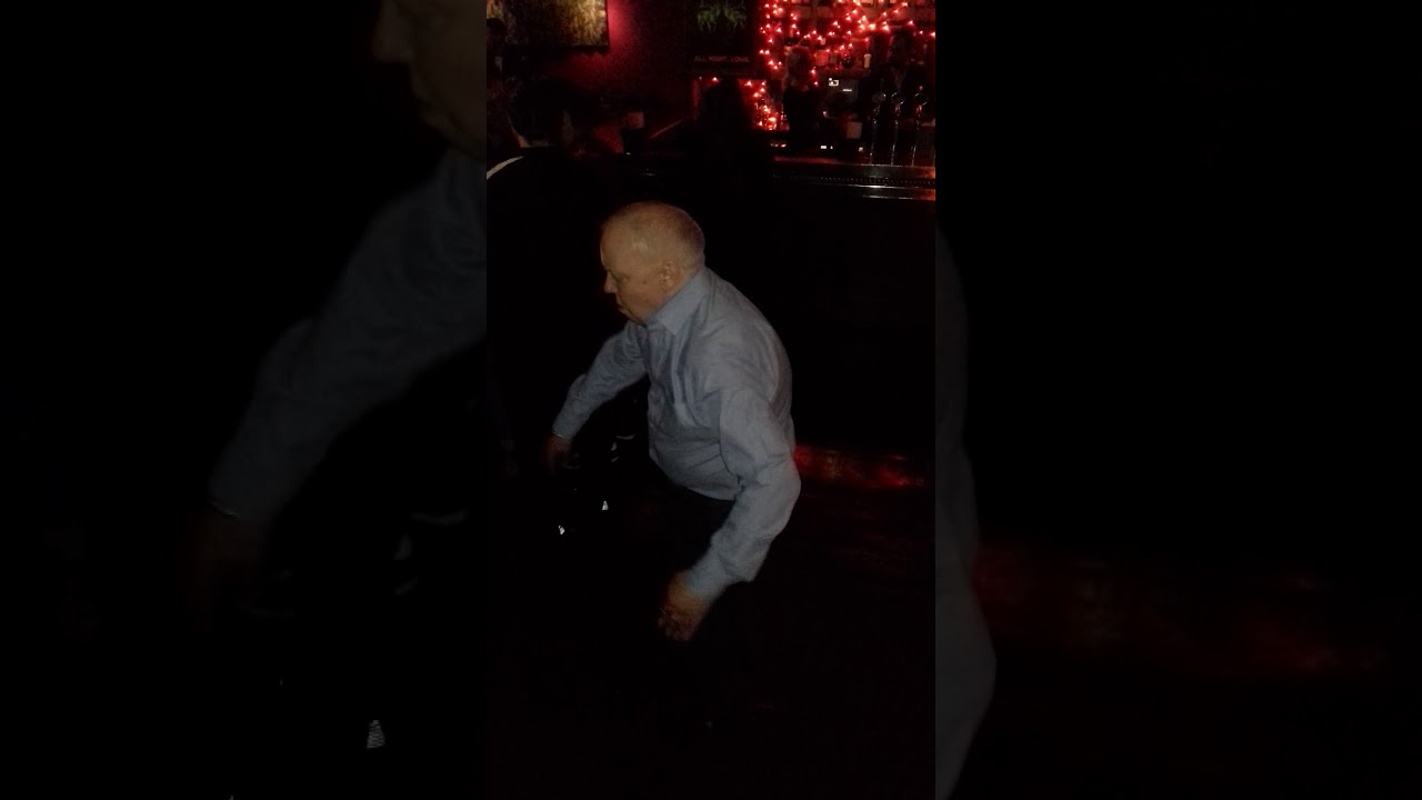 Body popping in Elk Bar, fulham