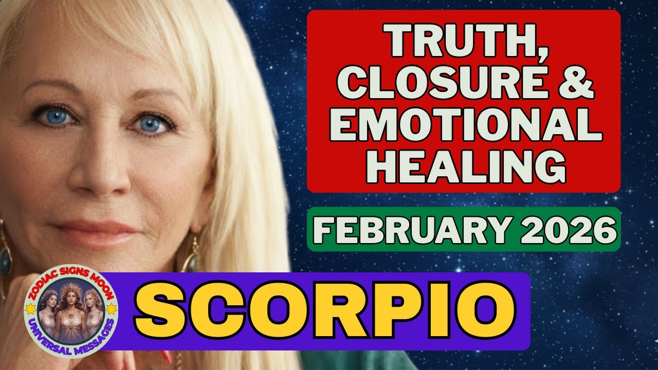 Scorpio February 2026 Horoscope ✨ Truth, Closure & Emotional Healing ♏