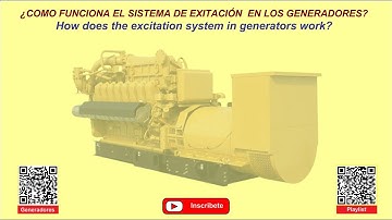 ¿ Como funciona el sistema de exitación en los generadores ?  P1