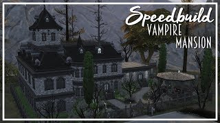 The sims 4 | Speedbuild - Vampire Mansion