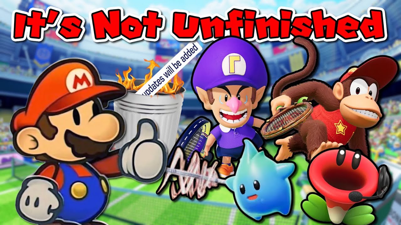 The Era Of Unfinished Mario Sports Games Is OVER! | Mario Tennis Fever