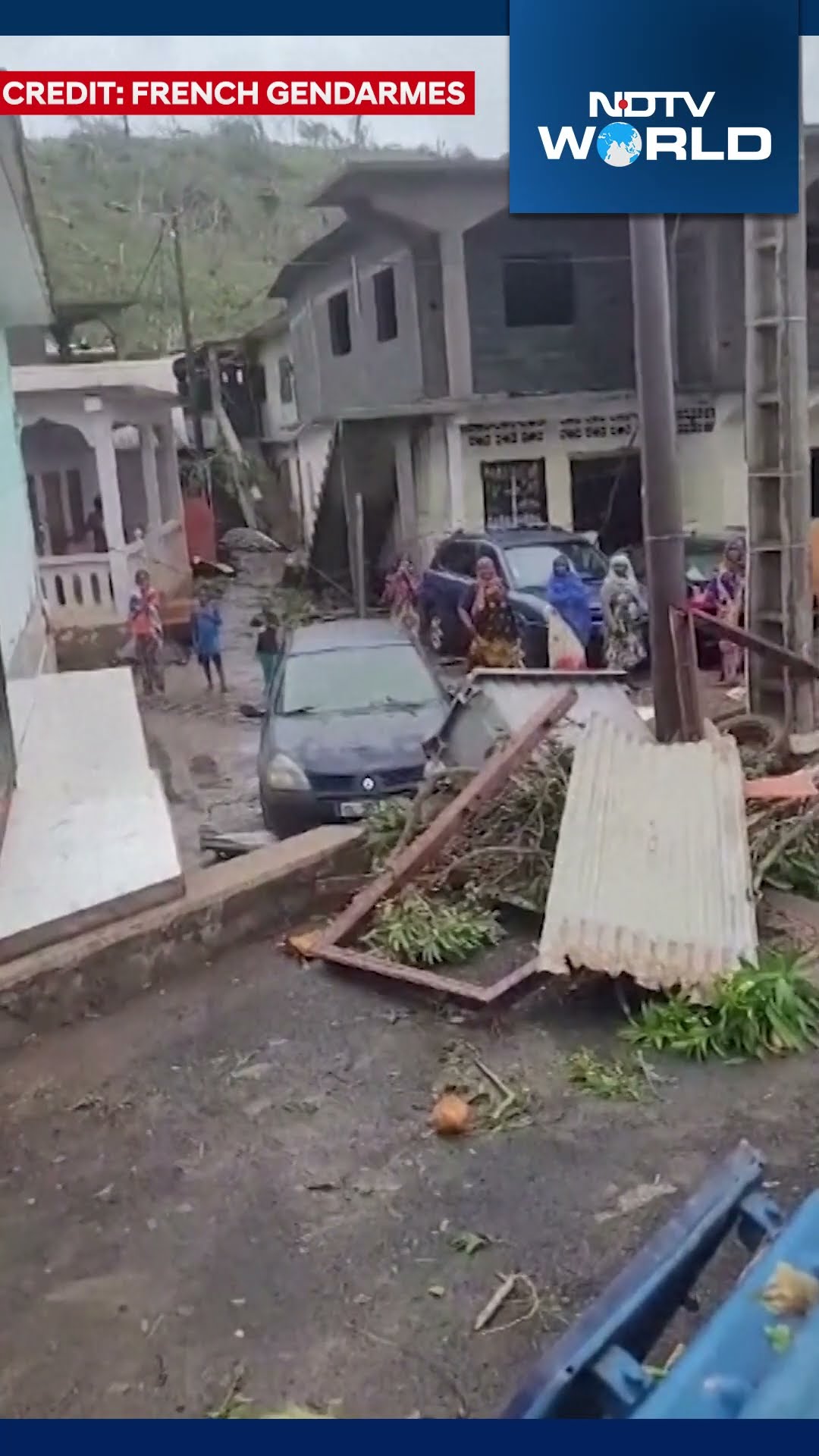Cyclone Chido | Aftermath Of Cyclone Chido In Mayotte Which Has Reportedly Killed Thousands