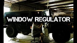 Replacing The Window Regulator on an H1 Hummer