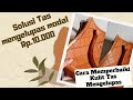 Cara Memperbaiki Kulit Tas Mengelupas / Solusi Kulit Tas mengelupas