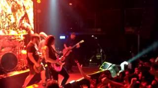 Deathmask Divine  The Black Dahlia Murder  Blondie santiago Chile 2016
