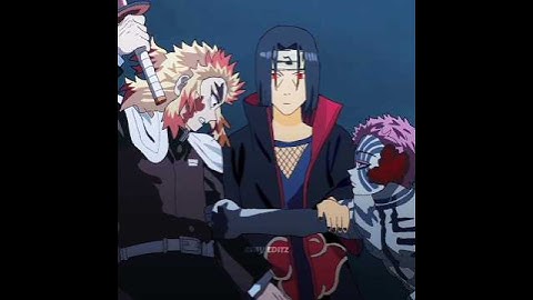 Itachi in Demon Slayer 💀 || Naruto x Demon Slayer || Fan Animation