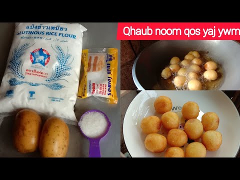 Video: Stewed Cabbage Nrog Qos Yaj Ywm