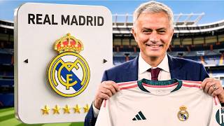 I Rebuild Real Madrid under Jose Mourinho..