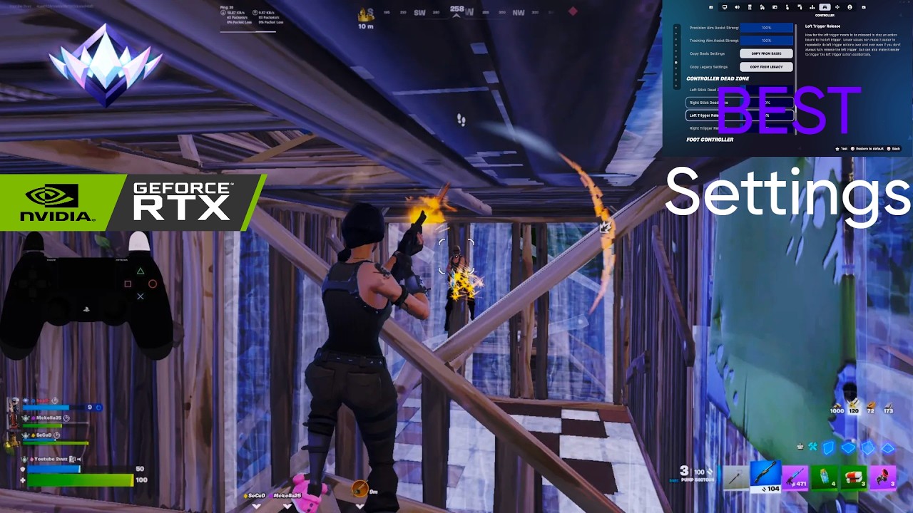 BEST Controller Settings To Get For Unreal Ranked Reload!