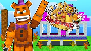 Rebuilding An ABANDONED FNAF 4 Family Diner In Minecraft!