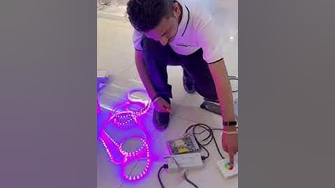 Lumitronix RGB Controller and Receiver Testing for Vibrant Lighting Effect#Lumitronix #RGBController