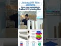 Ever Wondered How DTF Film Is Made? Watch Raw Materials Turn into Finished Film! #DTFfilm  #custom