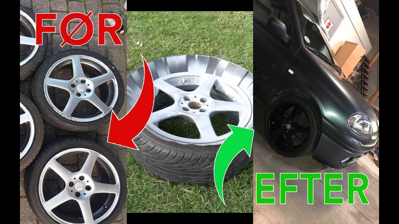 MALER NYE FÆLGE TIL MIN BIL + VINDERE AF GIVEAWAY