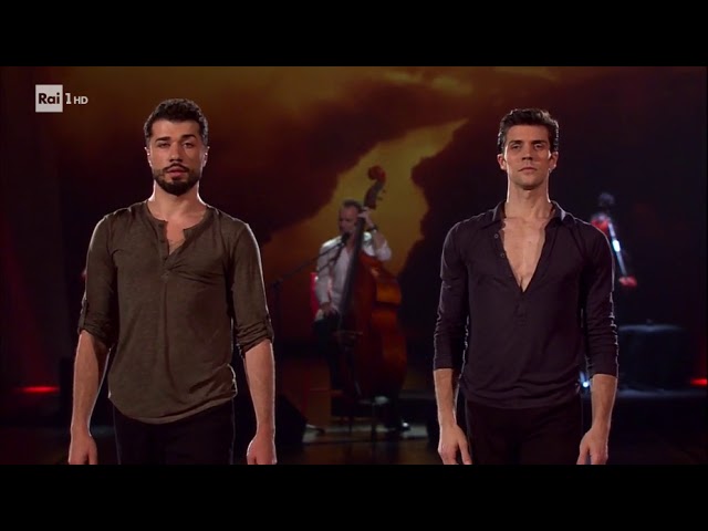 Roberto Bolle con Ahmad Joudeh e Sting