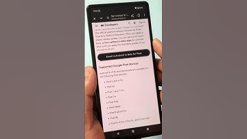How to update Android Beta in pixel mobile phone?