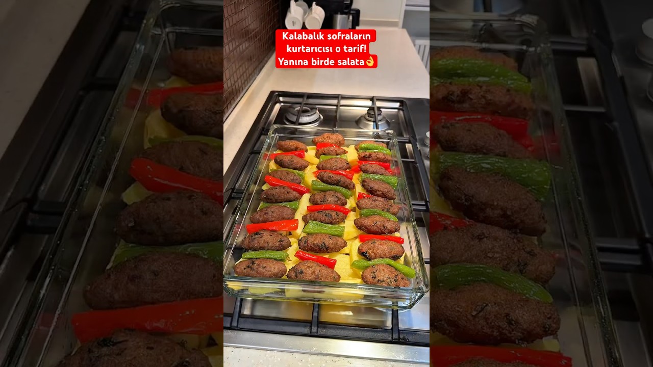 FIRINDA KÖFTE PATATES TARİFİ #tarif #yemektarifleri #köftetarifleri FIRINDA KÖFTE PATATES TARİFİ #tarif #yemektarifleri #köftetarifleri