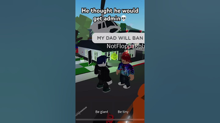 He thought he would get admin💀 #roblox #brookhaven