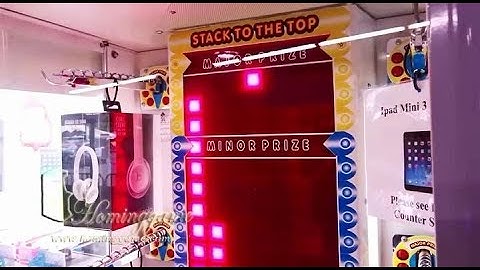 HomingGame Classic Prize Redemption Vending Game Machine Stacker Prize Game Machine