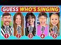 Guess Who Is Singing? | Lay Lay, Kinigra Deon, King Ferran, Salish Matter, MrBeast, Skibidi Toilet