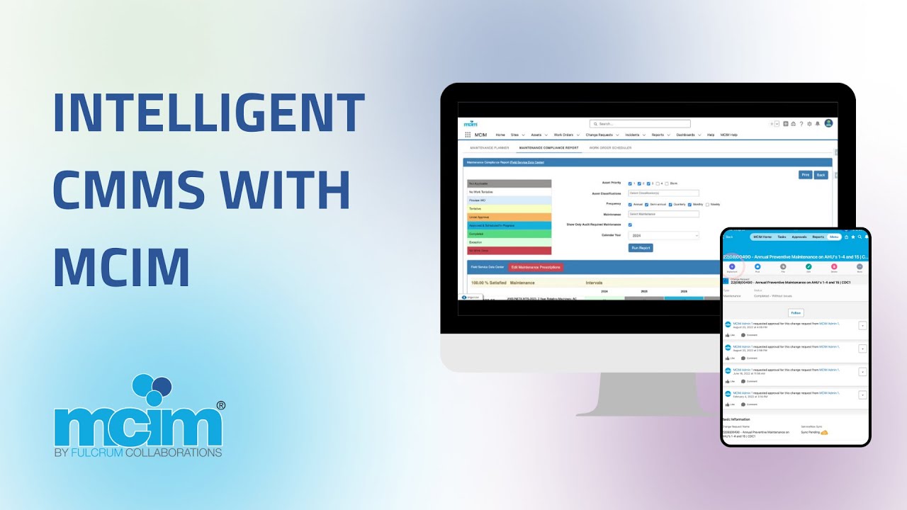 Intelligent CMMS with MCIM - YouTube
