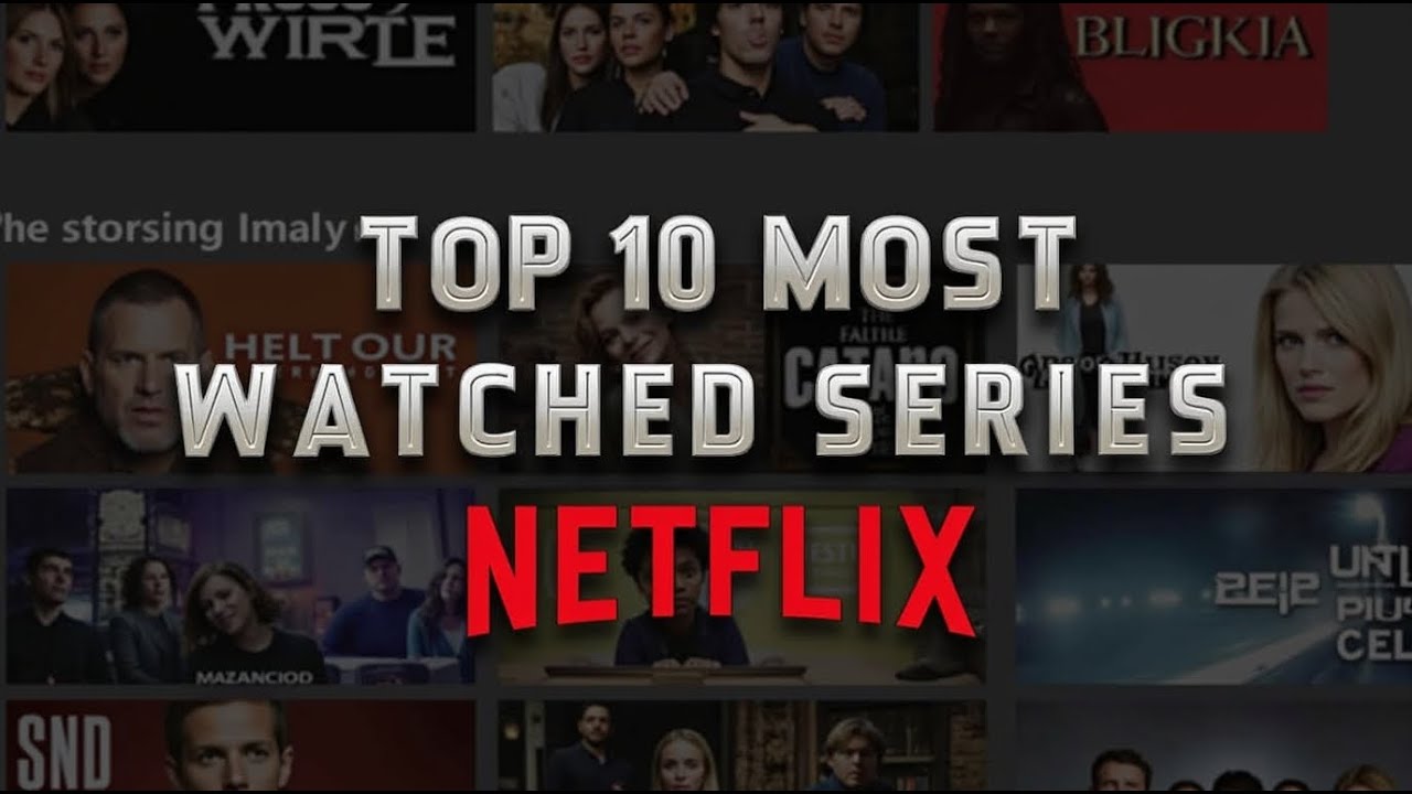10 Most WATCHED Netflix Series That Are Actually Worth It - YouTube