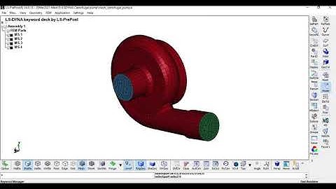 Flow in a centrifugal pump I Ansys