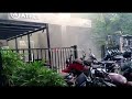 Ather energy electric vehicle showroom caught fire  electricbikewale