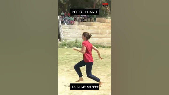 Girls Police Bharti High Jump  3.3feet l HP Police constable Recruitment