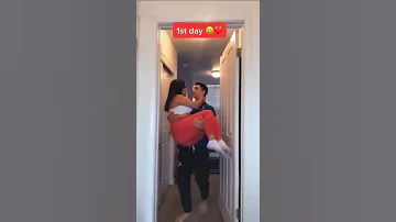 1 Week Of Living Together VS 1 Year Shorts 