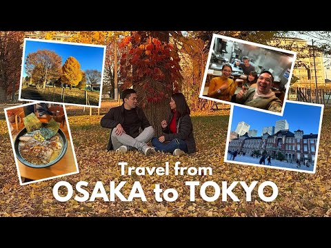 Osaka to Tokyo | Day 3 and 4 in Japan | Couple Travel 2024