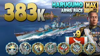 Destroyer Harugumo: Outstanding game in Arms race - World of Warships