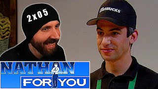 Reaction Nathan For You 2X05 - Dumb Starbucks
