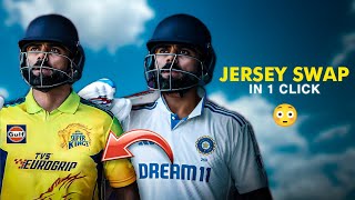 How to Jersey Swap in Mobile || How to make Cricket Jersey Swap|| #jerseyswap #editingtutorial #edit screenshot 5