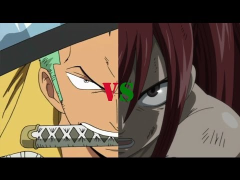 Erza Scarlet vs Roronoa Zoro