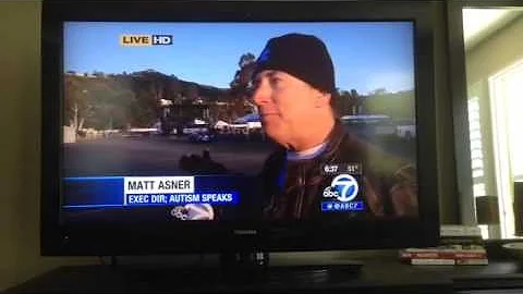 ABC7 features Walk Now for Autism Speaks LA  and Executive Director Matt Asner!