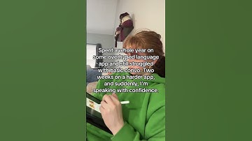 Learning spanish feels so easy now #airlearn #language #languagelearning #languagedevelopment #fyp