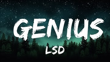 Thumbnail of 1 Hour |  LSD - Genius (Lyrics) ft. Labrinth, Sia, Diplo  | LyricFlow Channel