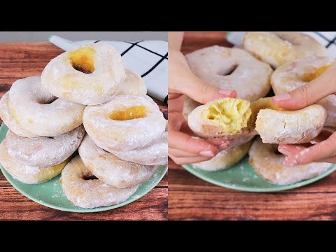 video Fluffy donuts sweet and fragrant ready in few minutes , Worldwide Recipes Fluffy donuts sweet and fragrant ready in few minutes