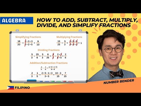 Video: Paano mo idaragdag ang pagbabawas ng multiply at paghahati ng mga fraction at mixed number?