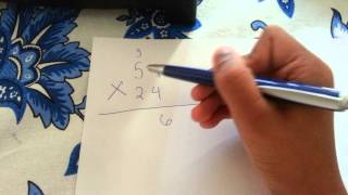 How to do the US Traditional Multiplication method
