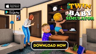 Twins Baby Simulator Mom Games | Gameplay Walkthrough HD | Bridgeup Studios | Android | IOS | screenshot 4